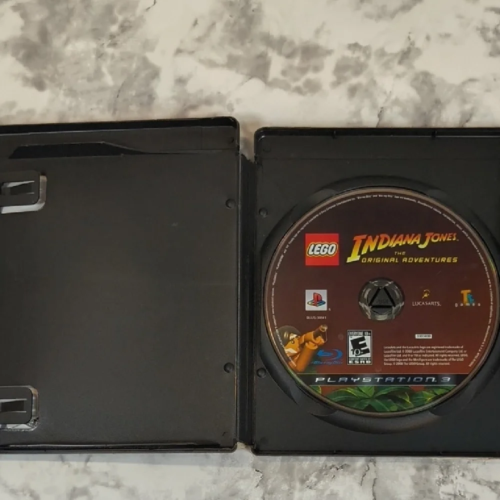 LEGO Indiana Jones 2: Adventure Game for PlayStation - Green and Black